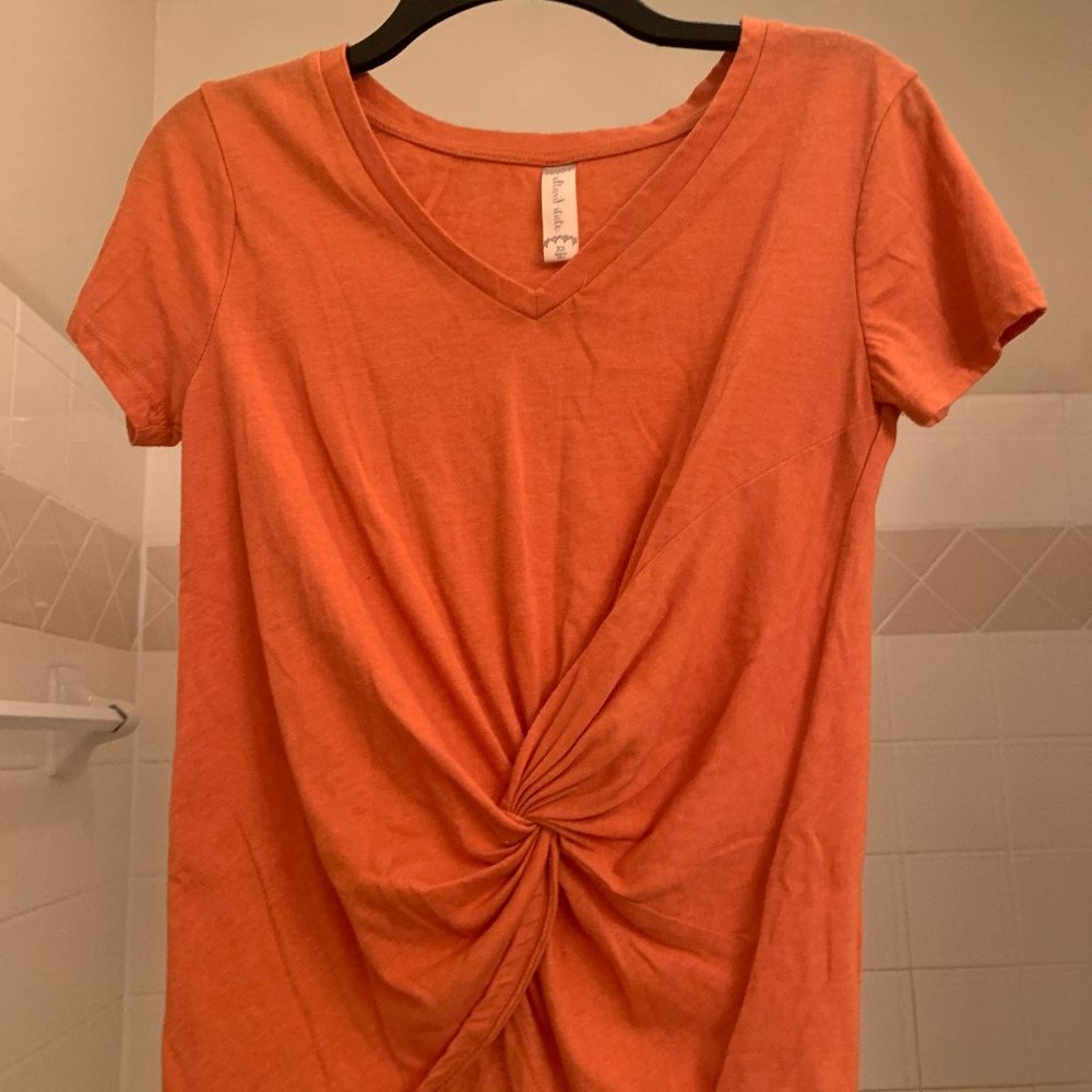 Altar'd State Orange Shirt Size XS